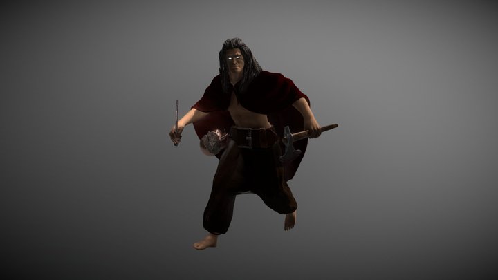 Tribal Shaman - StyledPose 3D Model