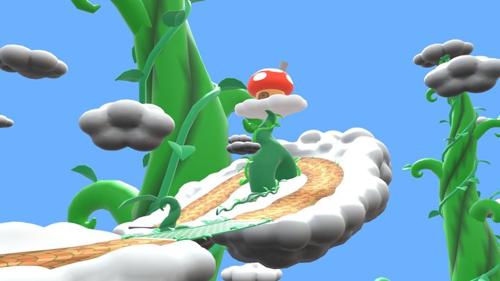 Mario Kart 8 Deluxe - GBA Sky Garden – Modello 3D gratuito STL