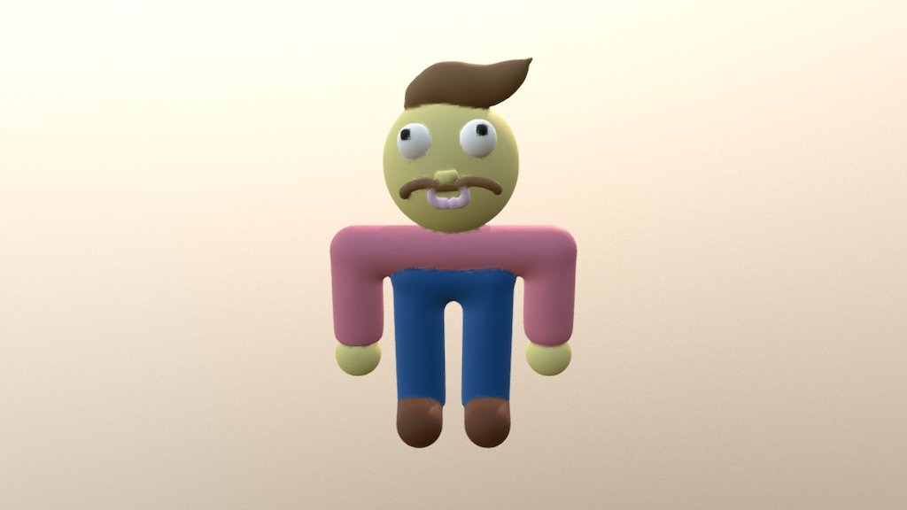 Mustachemancolored