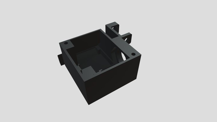 Gaszaehler auslesen: Lesekopf 3D Model