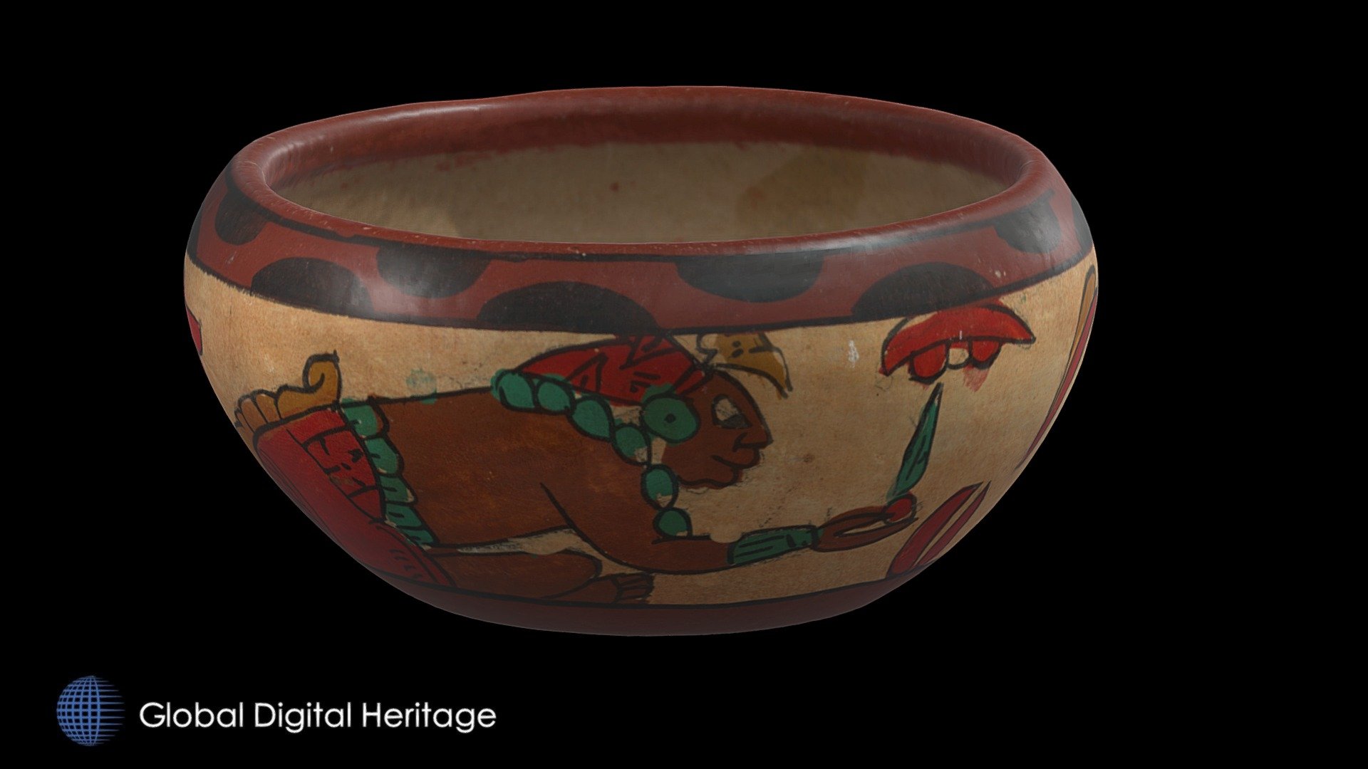 Gift Shop Maya-style Bowl