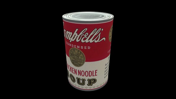 Soup Texture Test 3D Model