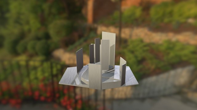 Modelo Ide Palazuelo 3D Model