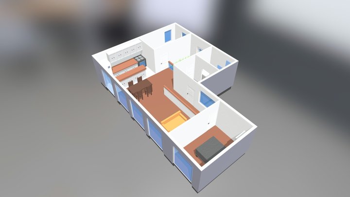 Teknik Inget Tak 3D Model