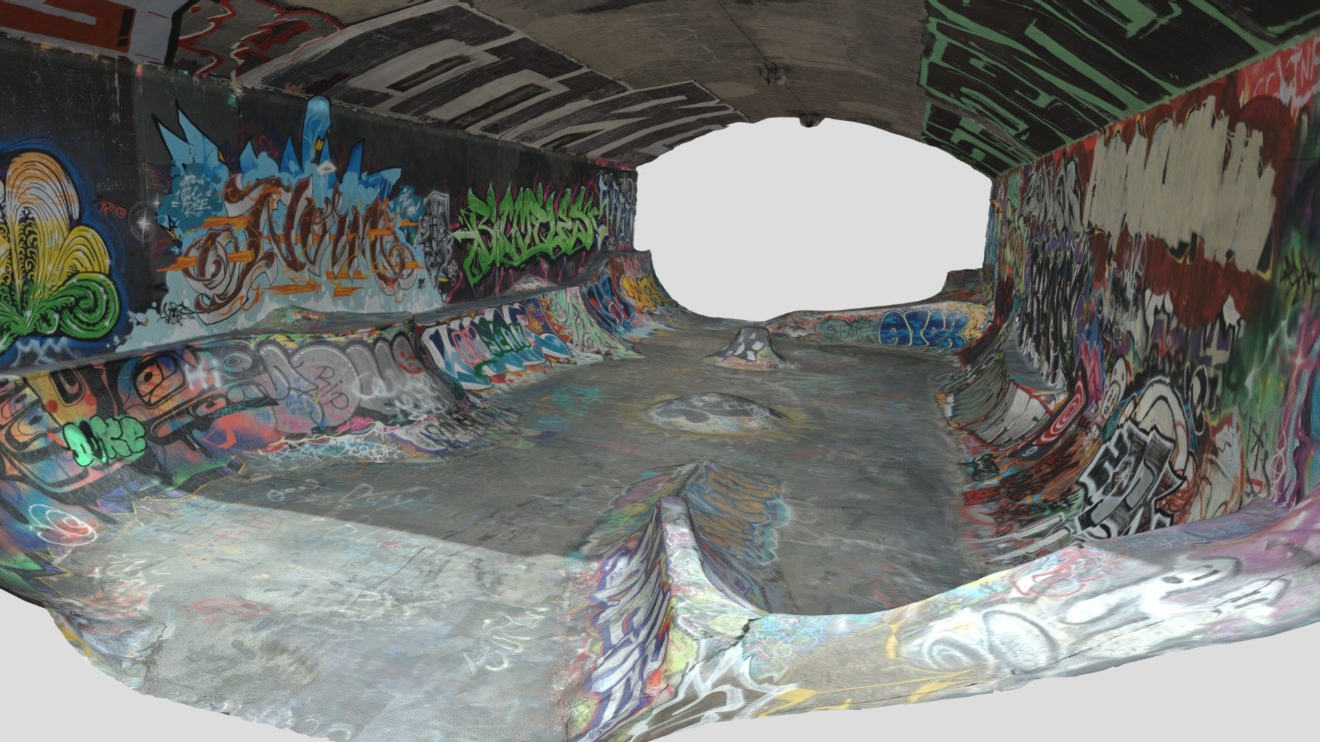 Leeside Skate-park Lidar & Photogrammetry Scan