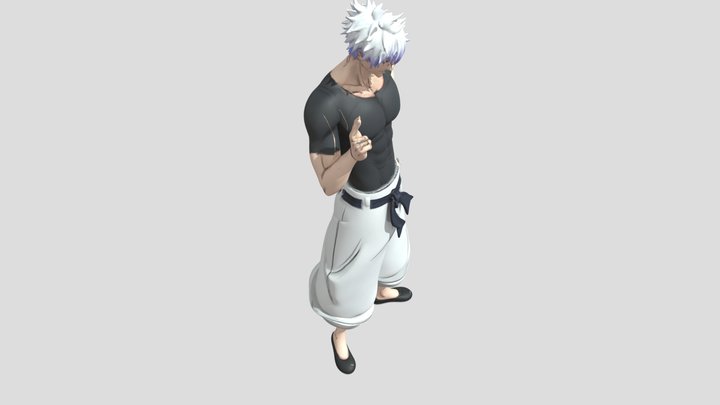 Gojo Satoru – Shinjuku Showdown Version 3D Model