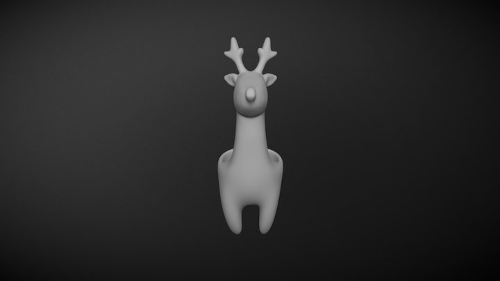 Reindeer V3 1 Sketchfab 3D Model