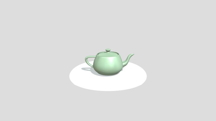 Teapot 3D Model