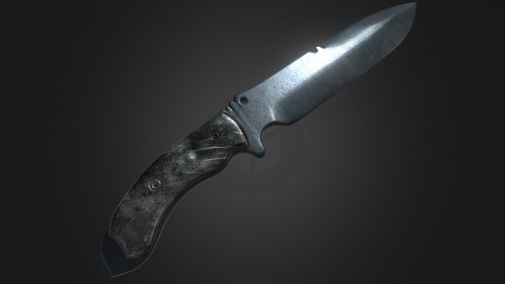 Knife 3D Model