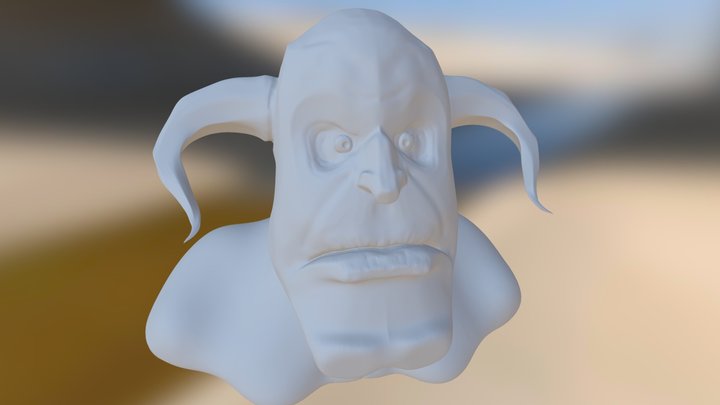 Demon Bloke 3D Model