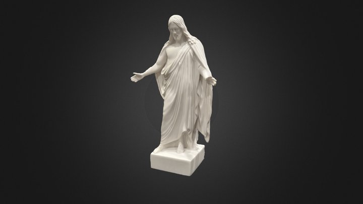 Christus Statue 3D Model