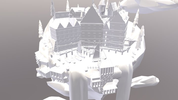 Fantasi ø København 3D Model