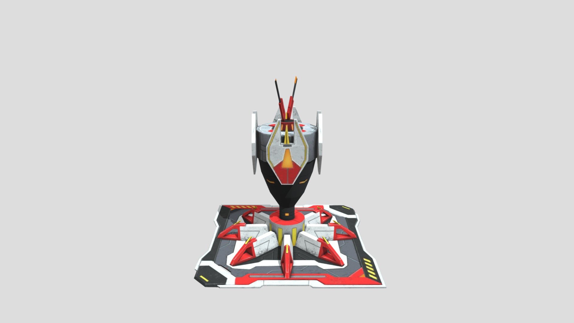 Earth Wars Combiner Beacon (Metroplex) Download Free 3D model by