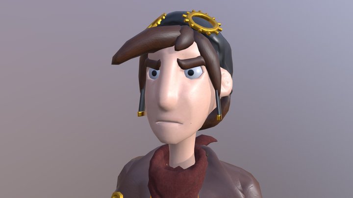Rufus - Deponia Fanart 3D Model