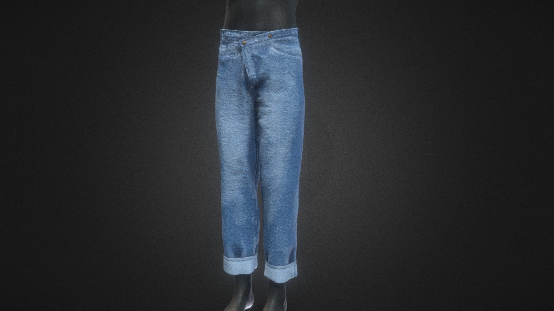 Male Jeans - Buy Royalty Free 3D model by Paris (@AAAAAAAAAbla ...