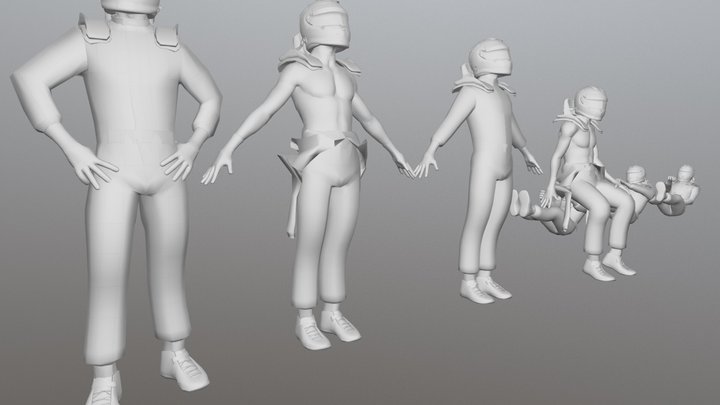Driver 3D Model