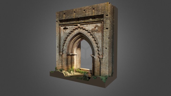 Castilleja de Talhara. Detalle de Puerta. 3D Model