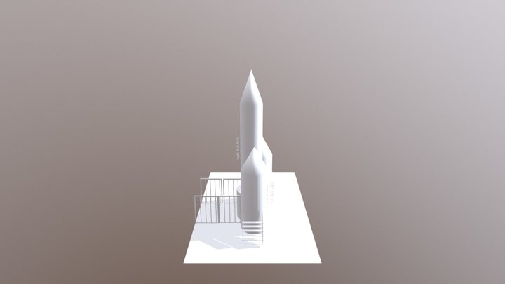 Spaceship 6 3D Model
