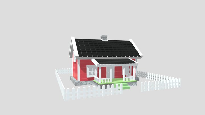 Farm House 3D Model