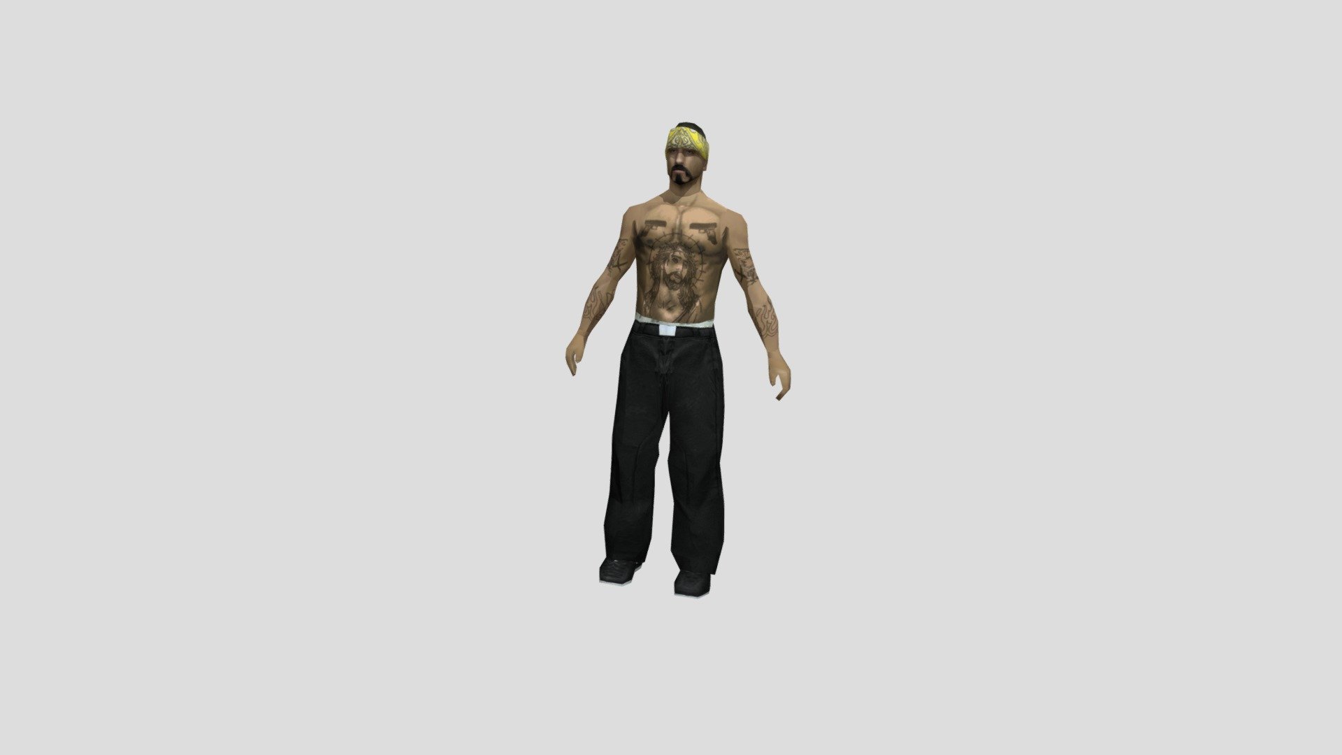 VAGOS1 in HD RIGGED and TEXTURIZED