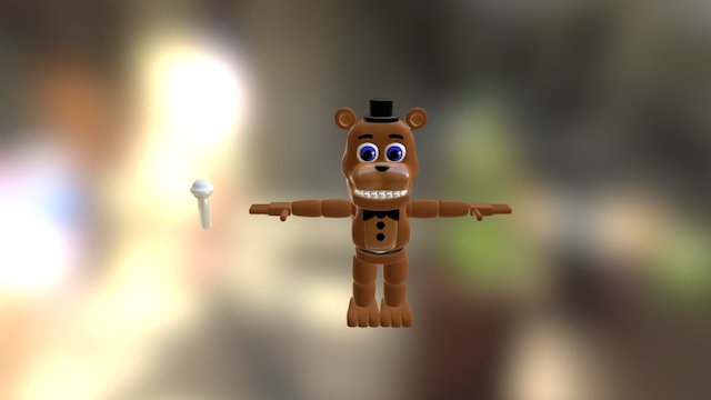 FNAF World: Adventure Freddy 3D Model