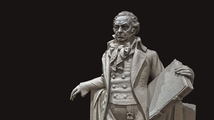 Monumento a Goya 3D Model