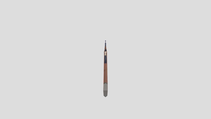 Stylized SKS 3D Model