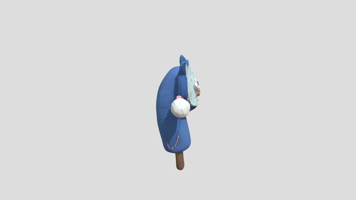 Five nights with froggy (Kitty) 3D Model