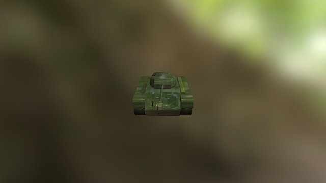 VR Tank 3D Model