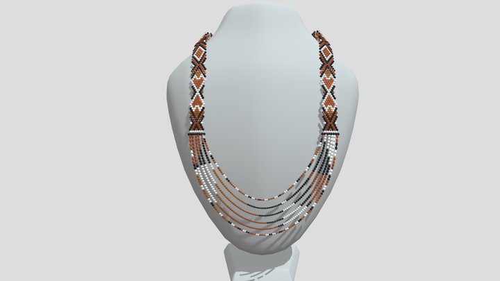 String Necklace 3D Model