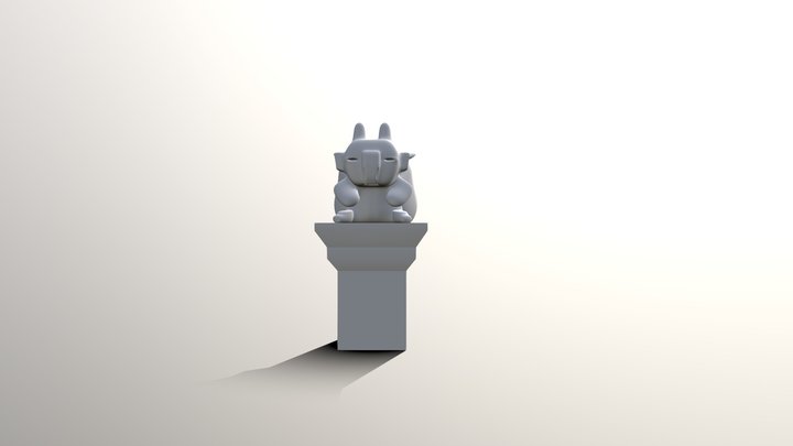 Gargoyle 3D Model