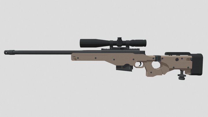 L115A3 | Minecraft Model 3D Model