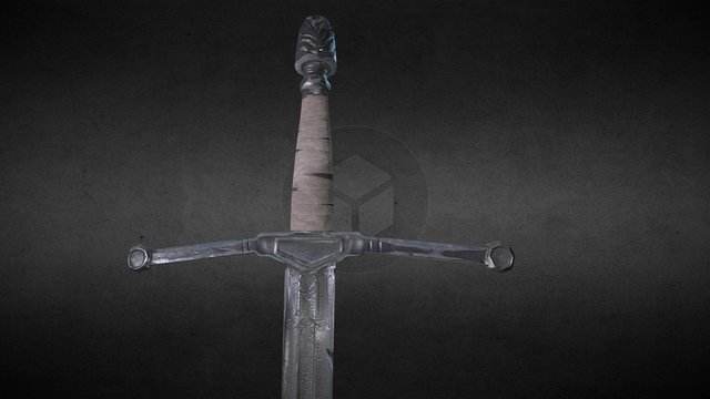 Sword Medieval 3D Model