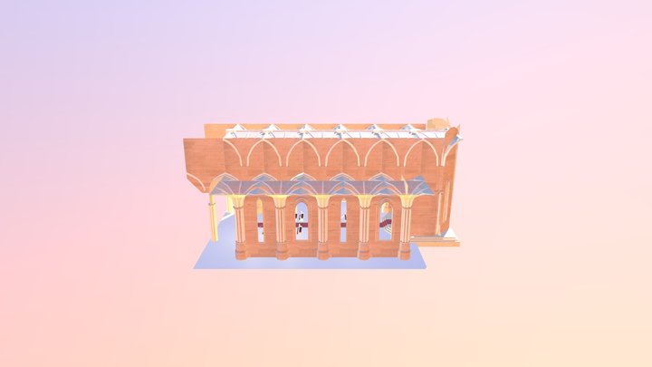 Cathedral Esteban Alzate 3D Model