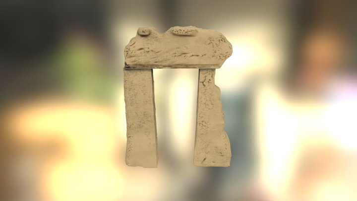 Rock Gate 3D Model
