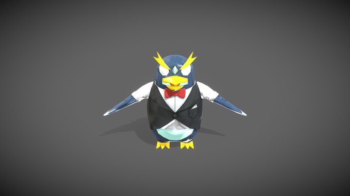 penguin 3D Model