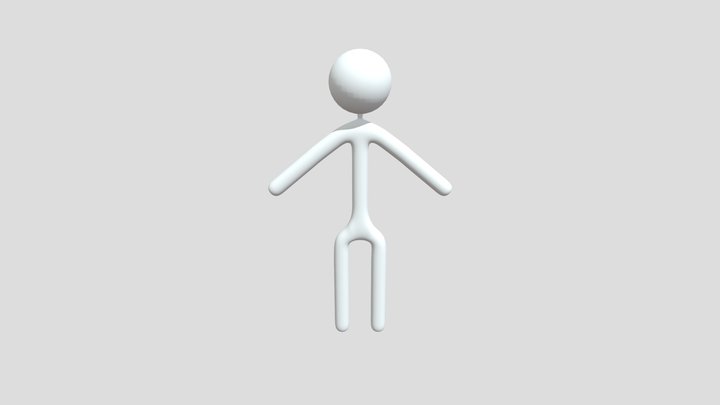 Stickman 3D models - Sketchfab