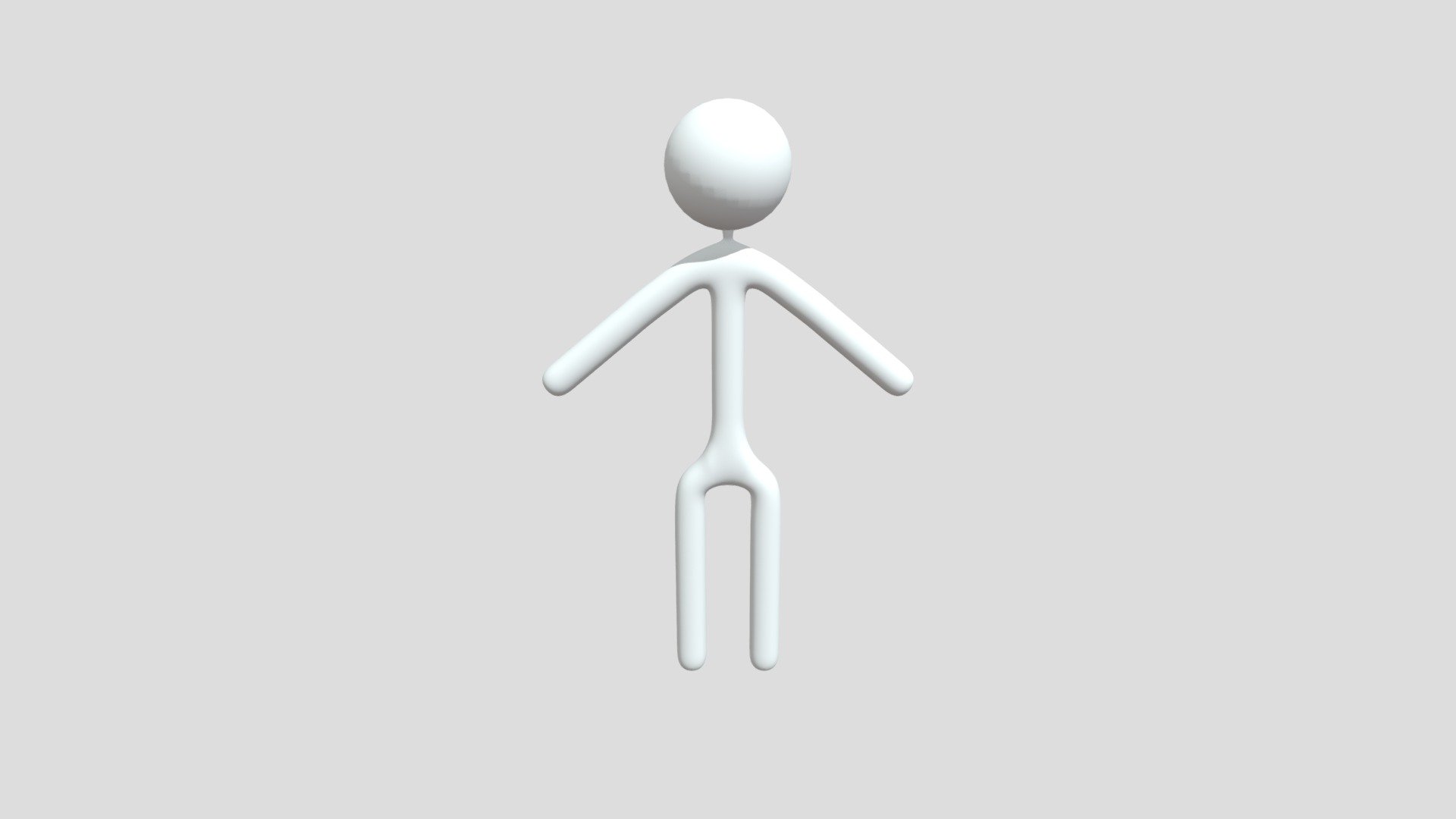 Stickman - Download Free 3D model by Beaine33 [1b98402] - Sketchfab