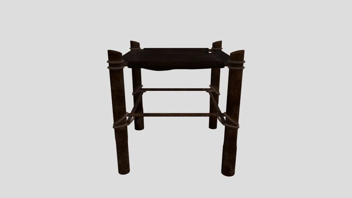 Stool 3D Model
