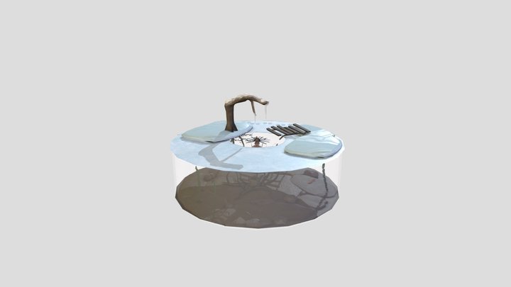 Folder Exam 24H: Composition - Nokken in the Bog 3D Model