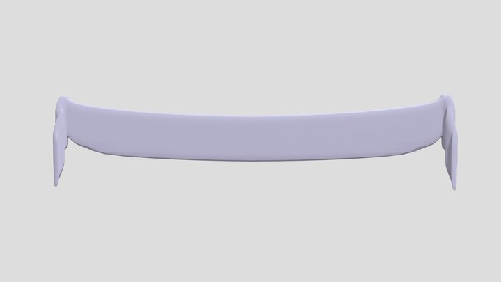 Long Banner 3D Model
