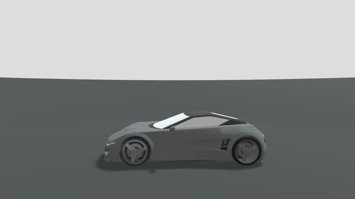 Sport car Free 3D model 3D Model
