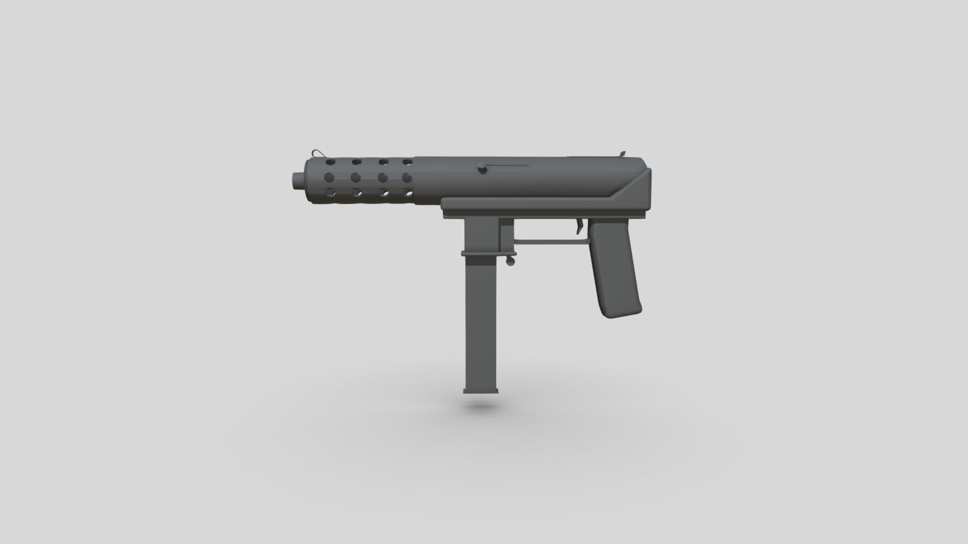 Tec-9 - Download Free 3D model by Guilherme Marques (@RenderK) [1b9a2d1 ...