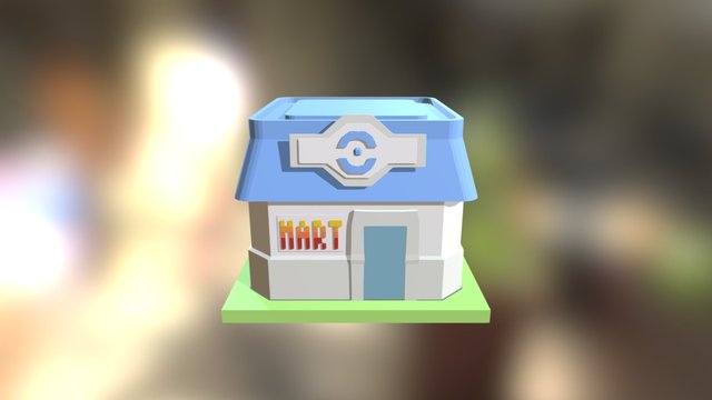 PokeShop 3D Model