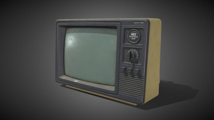 Mighty Keltron TV 3D Model