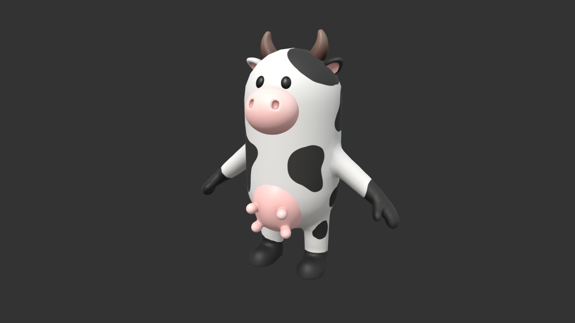 Rigged Cow Character - Buy Royalty Free 3D model by bariacg [1b9c20a ...