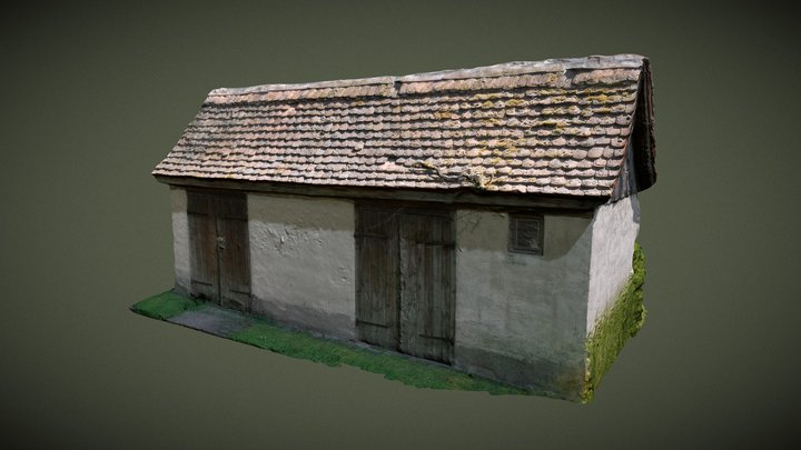 Old Hut 3D Model