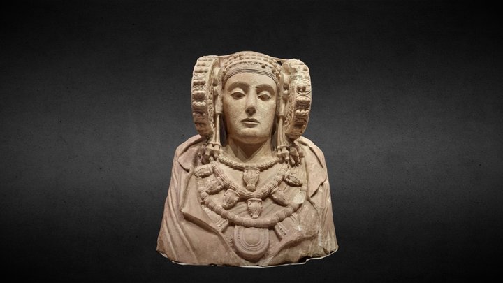 Dama de Elche 3D Model