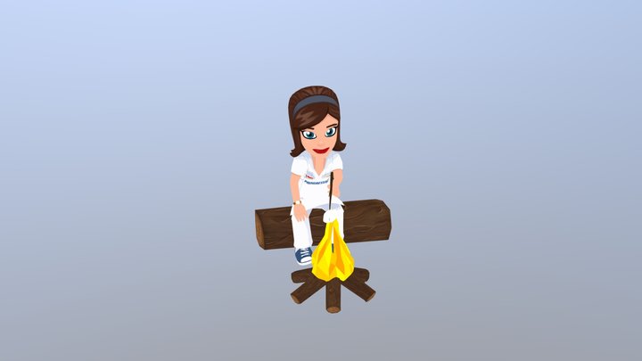 Campfire Flo 03 3D Model