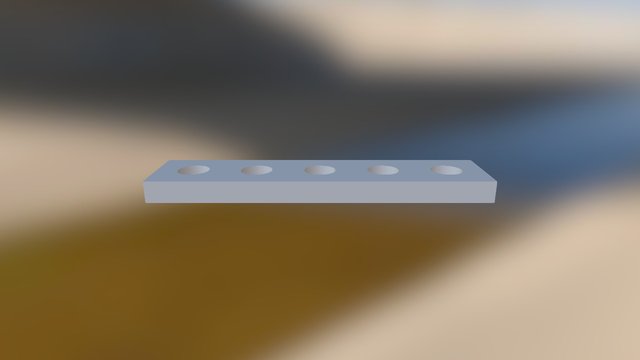 Gradilla De Ensayo 3D Model